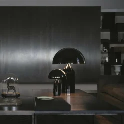 Atollo Tischleuchte schwarz