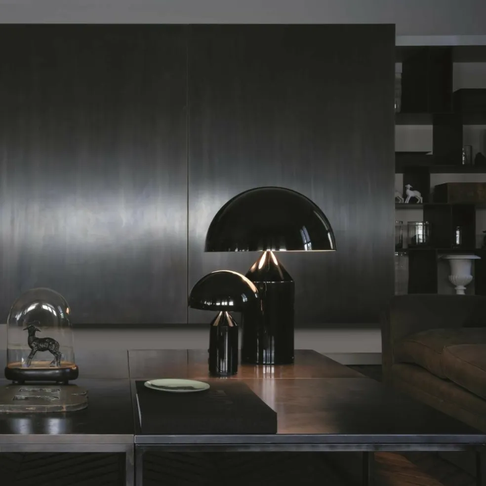 Atollo Tischleuchte schwarz
