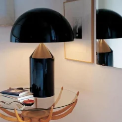 Atollo Tischleuchte schwarz