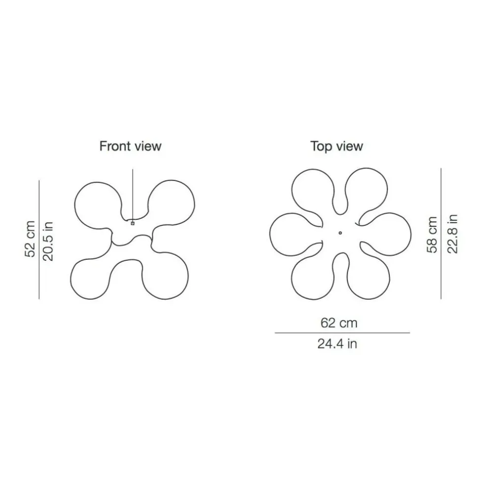 Atomium Bodenleuchte/ Tischleuchte
