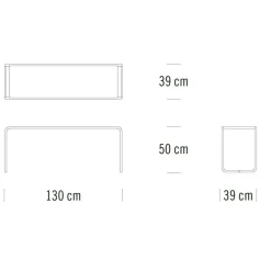B 10 Couchtisch/Beistelltisch
