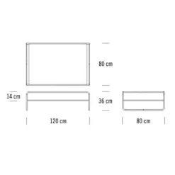 B 20 Couchtisch/Beistelltisch Buche