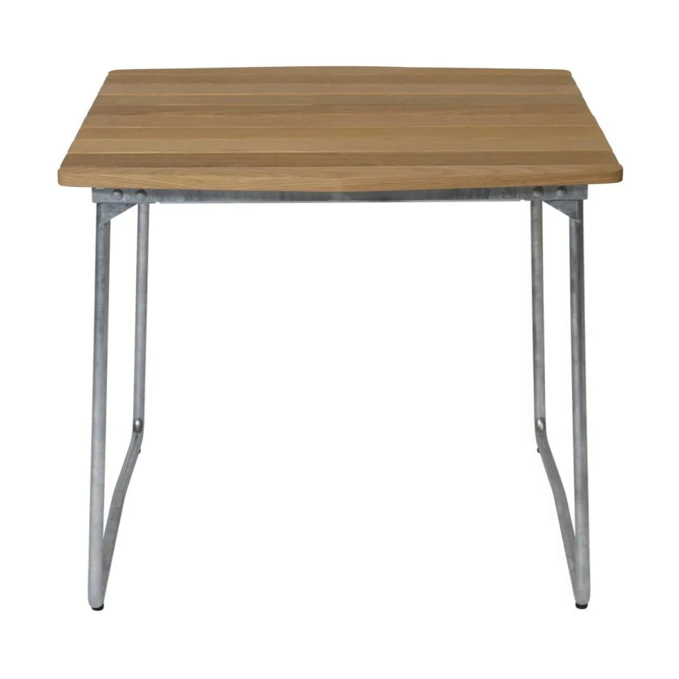 B31 84 Gartenesstisch klappbar 92x84cm Eiche