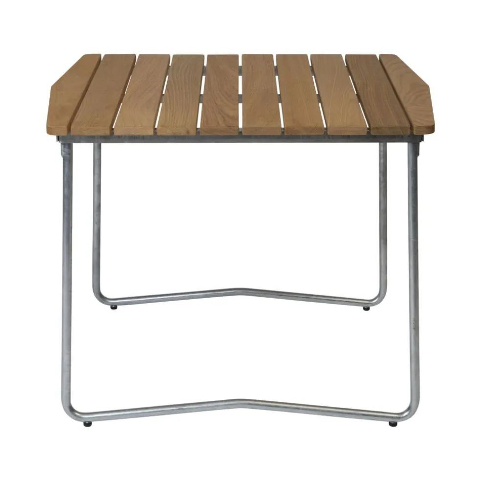 B31 84 Gartenesstisch klappbar 92x84cm Eiche