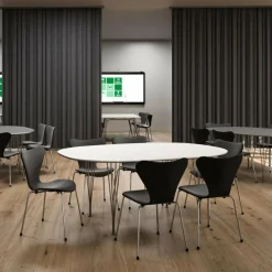 B616 Super-elliptischer Tisch 170x100x72cm