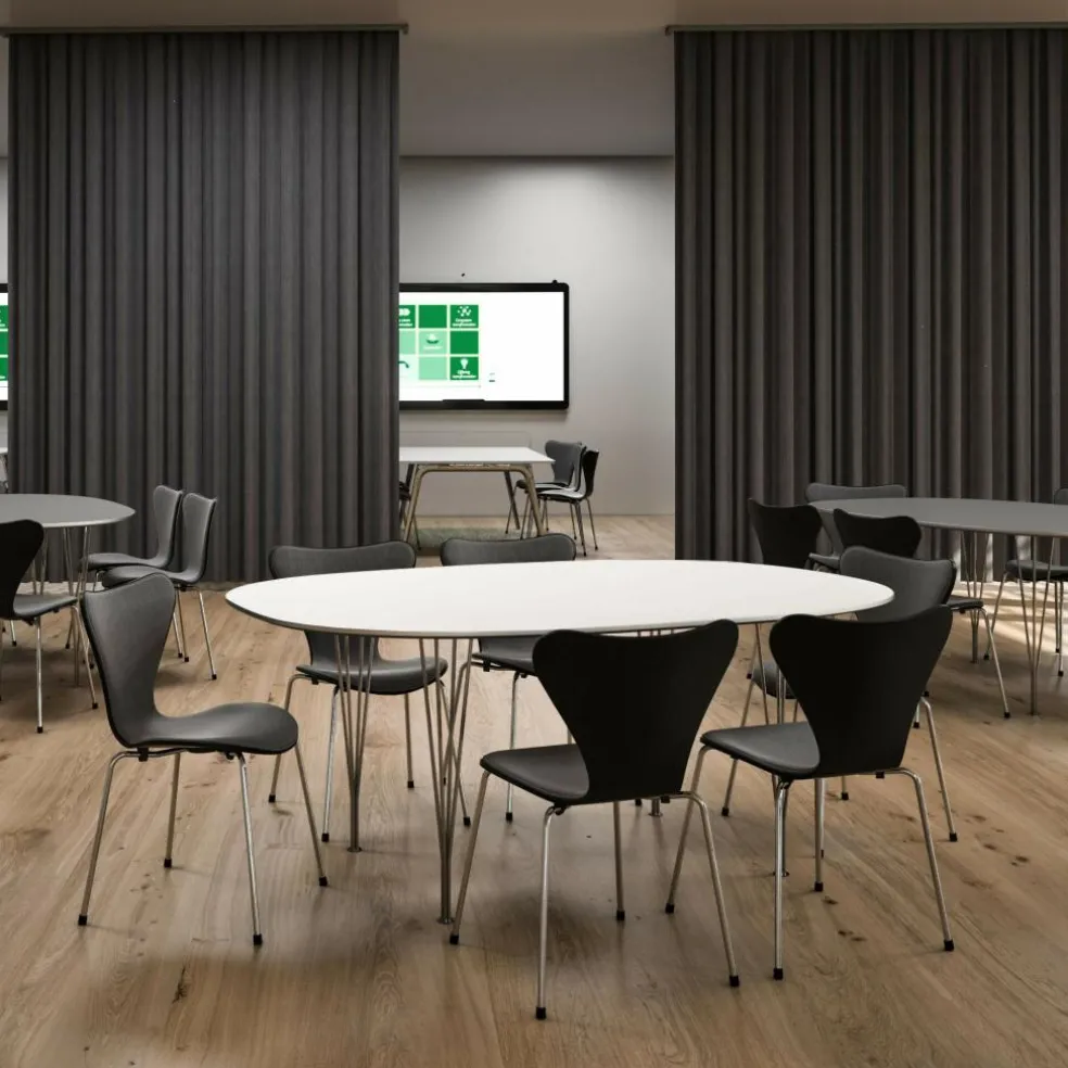 B613 Super-elliptischer Tisch 180x120x72cm