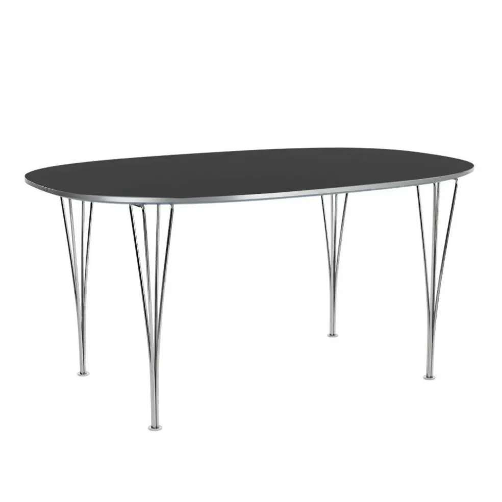 B613 Super-elliptischer Tisch 180x120x72cm