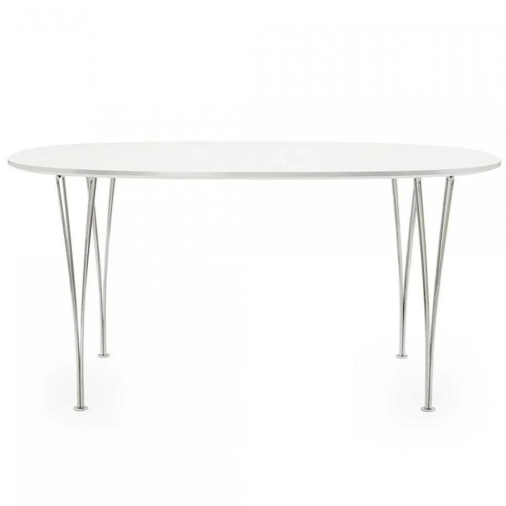 B611 Super-elliptischer Tisch 135x90x72cm