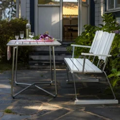 B25A 120 Gartenesstisch 120x70cm Eiche