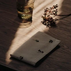 Baies Serviette 4er Set