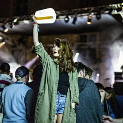 Balad LED Leuchte mit Akku H 25cm