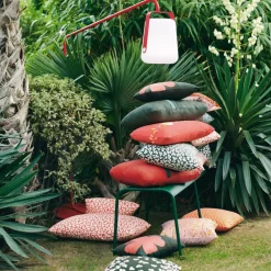 Balad Standfuß groß mit LED Akkuleuchte H 38cm