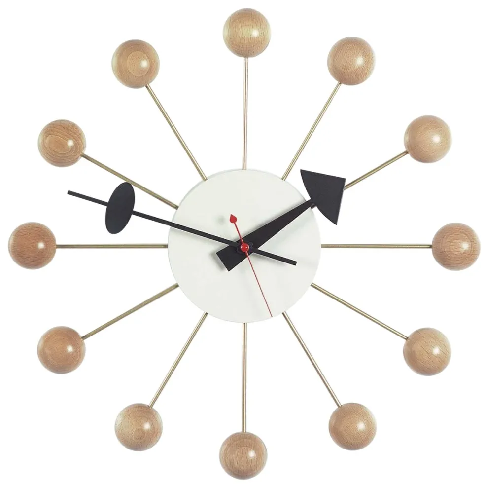 Ball Clock Wanduhr