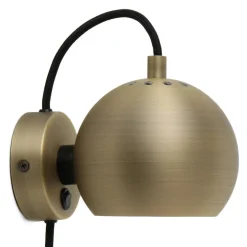 Ball Magnet Wandleuchte Metallic
