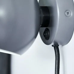 Ball Magnet Wandleuchte matt