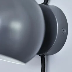 Ball Magnet Wandleuchte matt