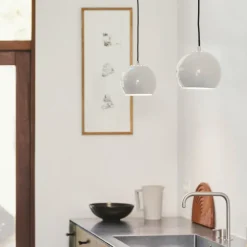 Ball Pendelleuchte Ø18cm glänzend