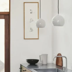 Ball Pendelleuchte Ø18cm glänzend