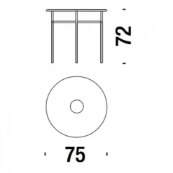 Banjooli Bistrotisch