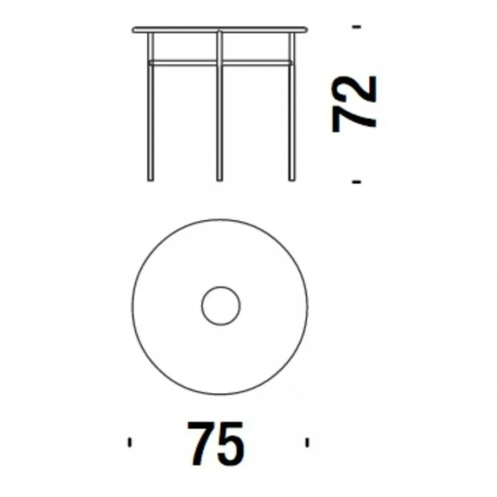 Banjooli Bistrotisch