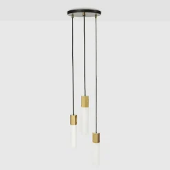 Basalt Triple Pendelleuchte