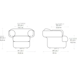 Basket Lounge Sessel