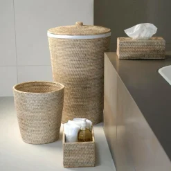 Basket PK Papierkorb Rattan