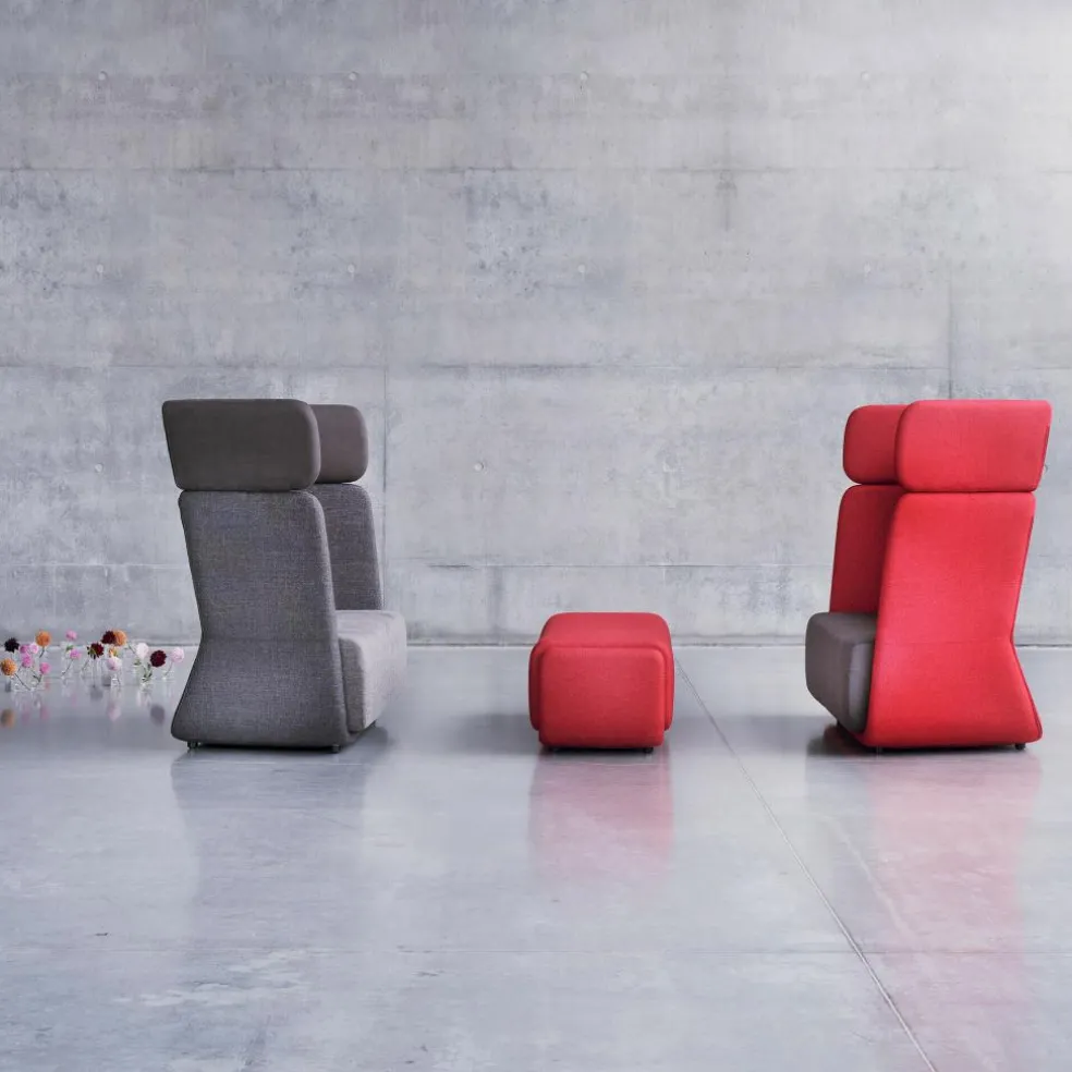 Basket Sofa mit hohem Rücken