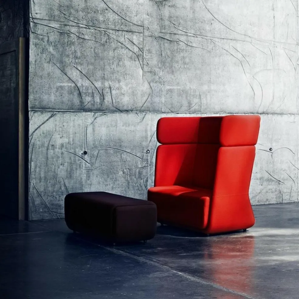 Basket Sofa mit hohem Rücken