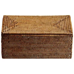 Basket UTBMD Rattan-Behälter mit Deckel