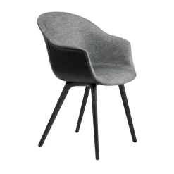 Bat Schalenstuhl Frontpolsterung Gestell Kunststoff