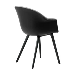 Bat Schalenstuhl Frontpolsterung Gestell Kunststoff