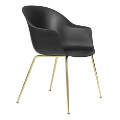 Bat Schalenstuhl Gestell konisch messing