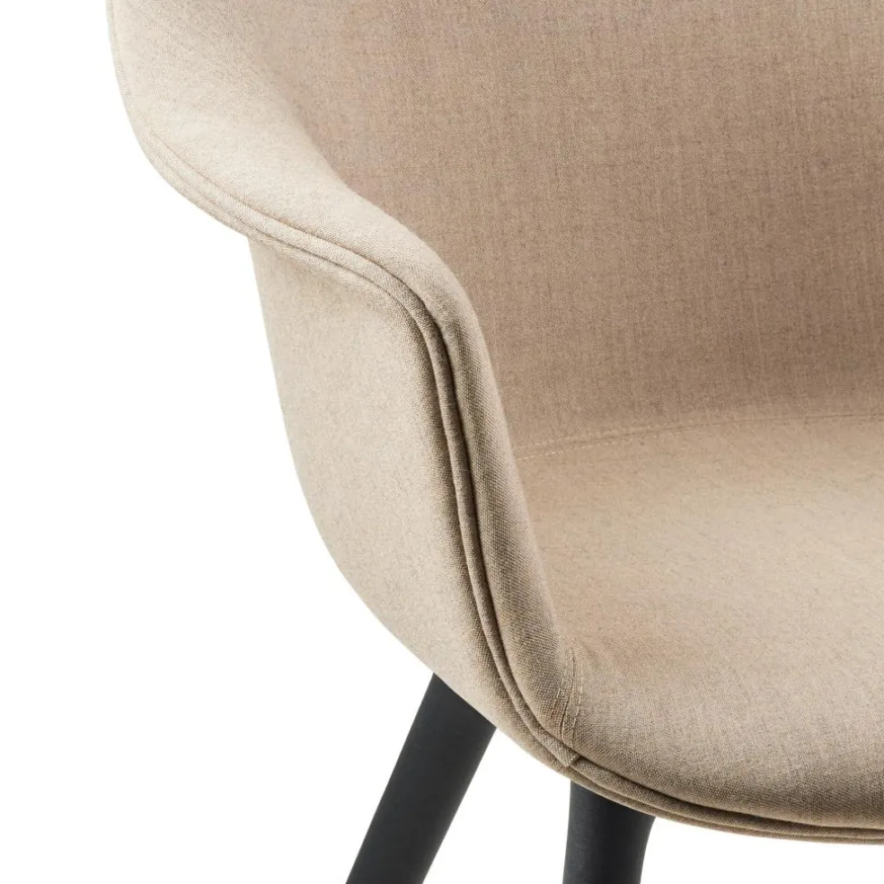 Bat Schalenstuhl Vollpolsterung Gestell Kunststoff