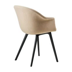 Bat Schalenstuhl Vollpolsterung Gestell Kunststoff