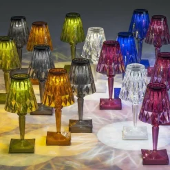 Battery LED Outdoor Tischleuchte mit Akku