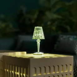 Battery LED Outdoor Tischleuchte mit Akku