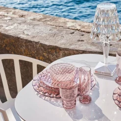 Battery LED Outdoor Tischleuchte mit Akku