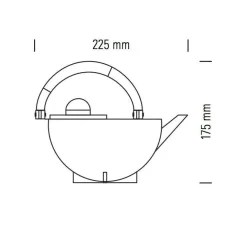 Bauhaus Teekanne