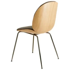 Beetle 3D Veneer Stuhl Leder gepolstert