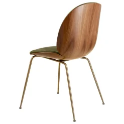 Beetle 3D Veneer Stuhl Leder gepolstert