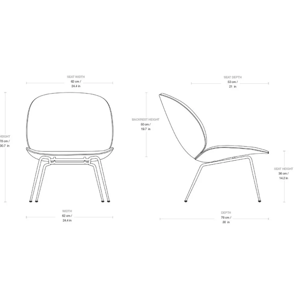 Beetle Lounge Sessel