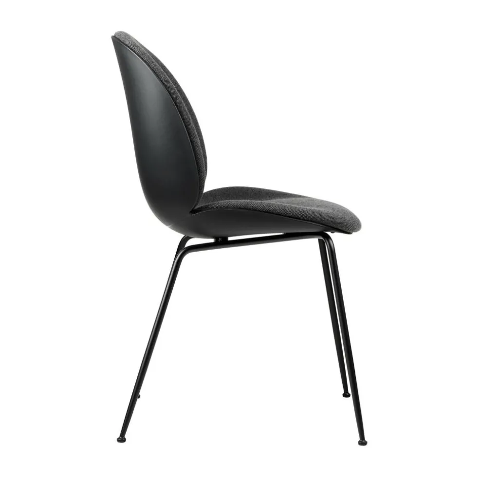 Beetle Schalenstuhl Frontpolsterung Gestell konisch