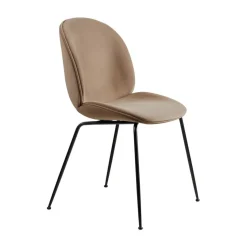 Beetle Schalenstuhl Vollpolsterung Gestell konisch