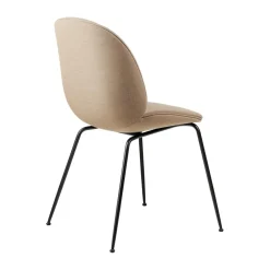 Beetle Schalenstuhl Vollpolsterung Gestell konisch
