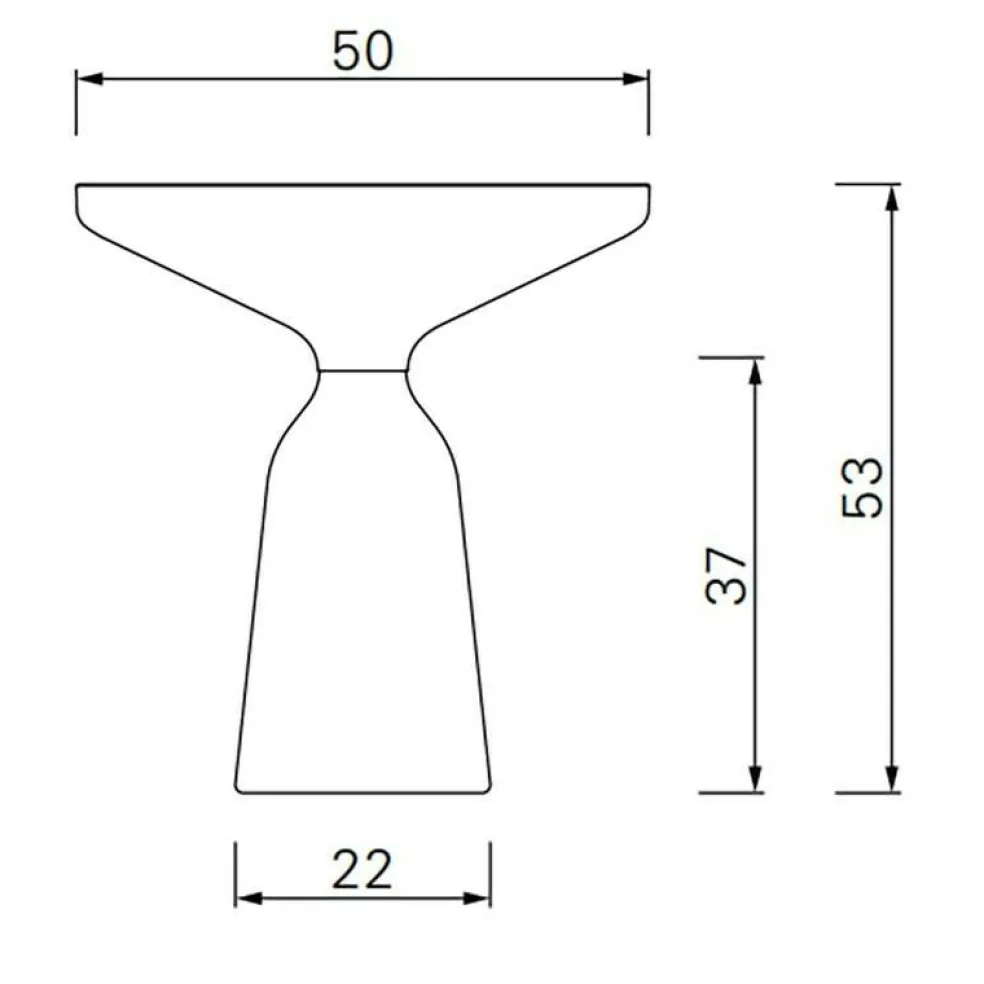 Bell Side Table Beistelltisch Marmor