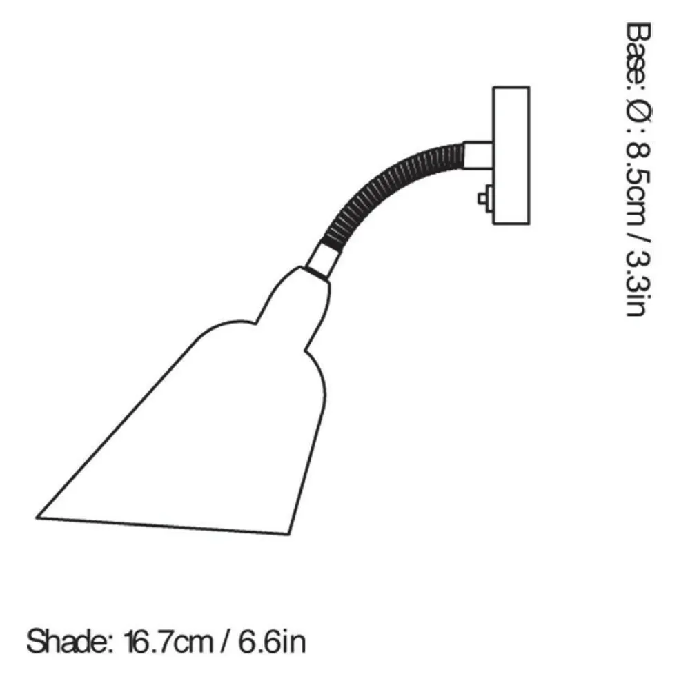 Bellevue AJ9 Wandleuchte