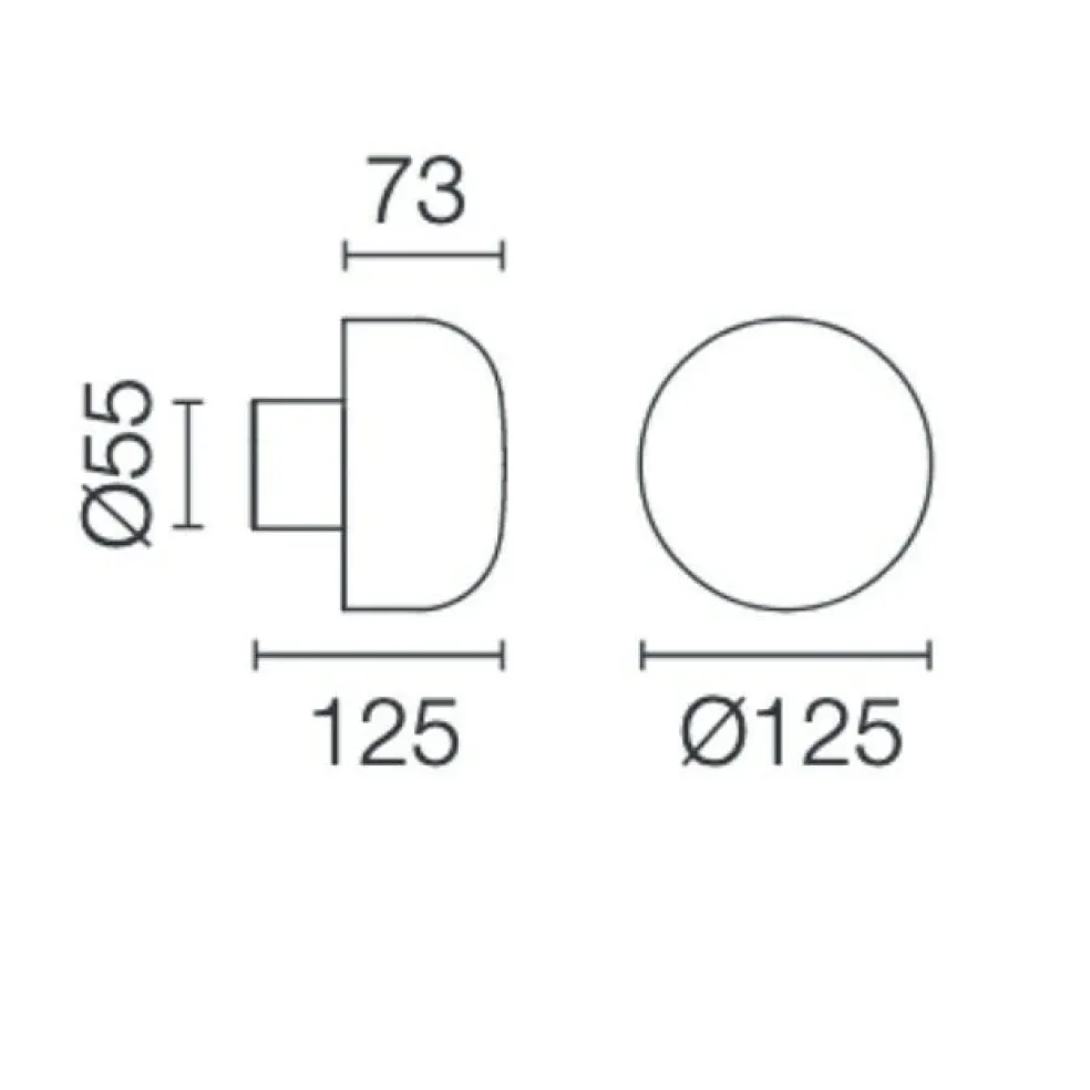 Bellhop LED Außenwandleuchte