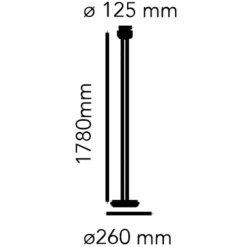 Bellhop LED Stehleuchte
