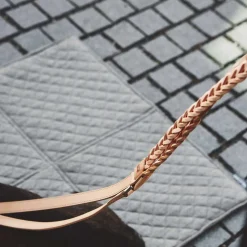 Bergamo Hundeleine geflochten